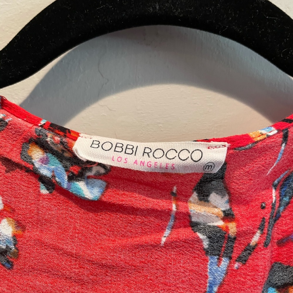 Bobbi rocco front tie crop top - Picture 2 of 2